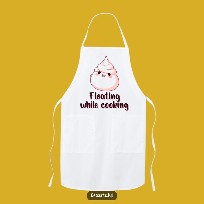 Funny Meringue Baking Apron: Cook with Sweetness and Lighthearted Charm