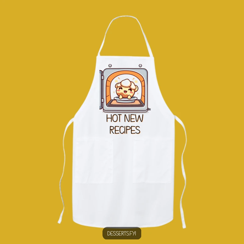 Funny Baking Apron: Delighted Pie for Sweet Kitchen Fun