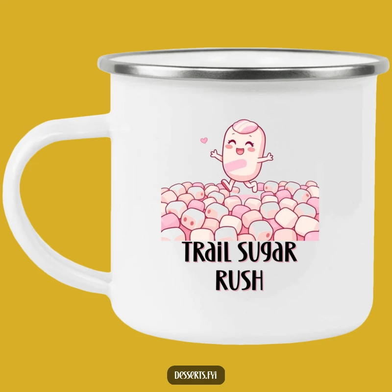 Funny Candy Jumper Camping Mug - Rustic Marshmallow Fun, Ideal Funny Gift for Outdoors