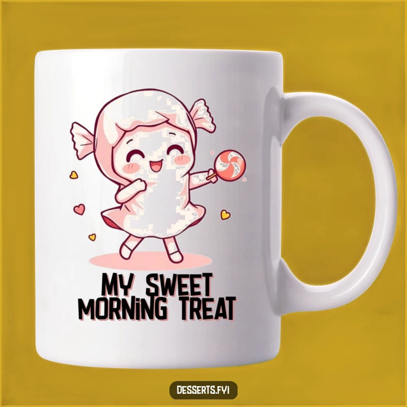 Funny Candy Dance Sweet Pair Mug: A Quirky & Funny Gift for Treat Lovers!