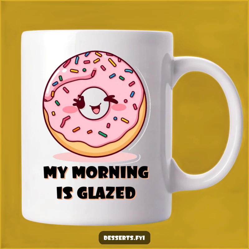 Funny Winking Donut Mug: A Playful, Deliciously Humorous Gift for Donut Lovers