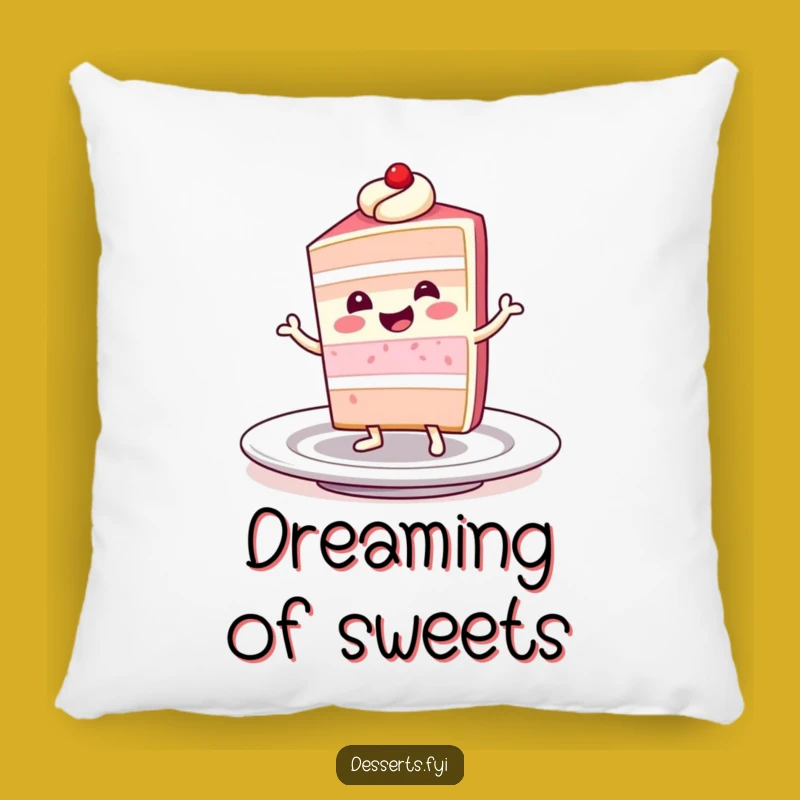Funny Pillow: Dancing Cake Character, The Ultimate Sweet Funny Gift
