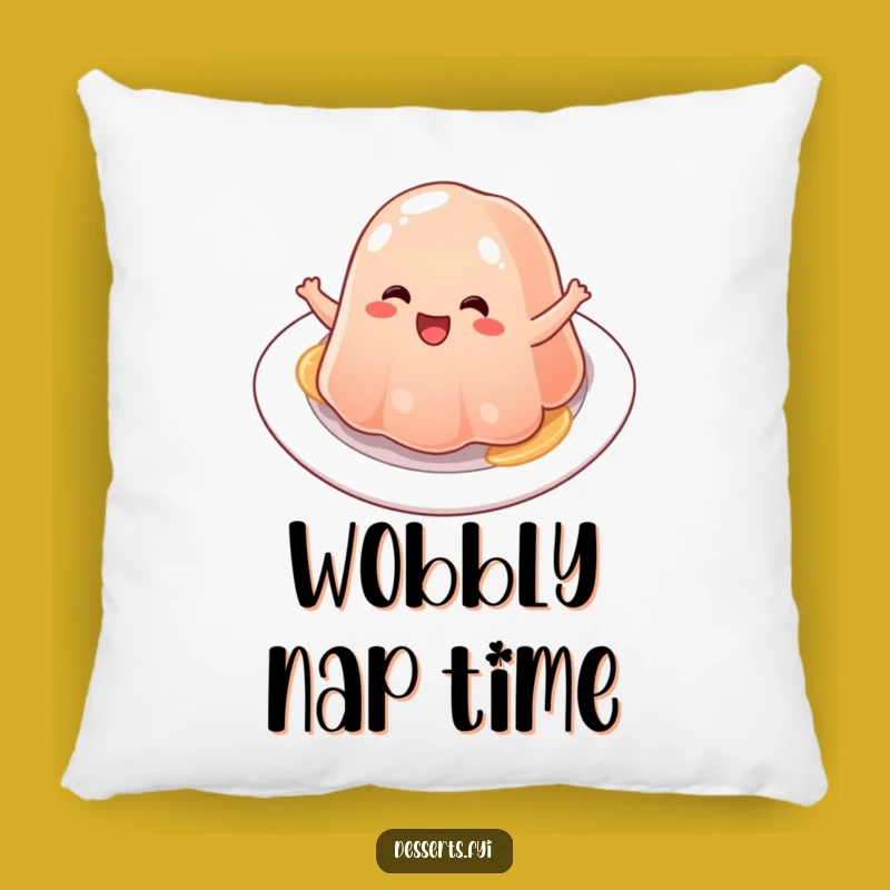 Funny Wobbly Jelly Pillow: Cozy Bounce Cushion - Perfect Funny Gift