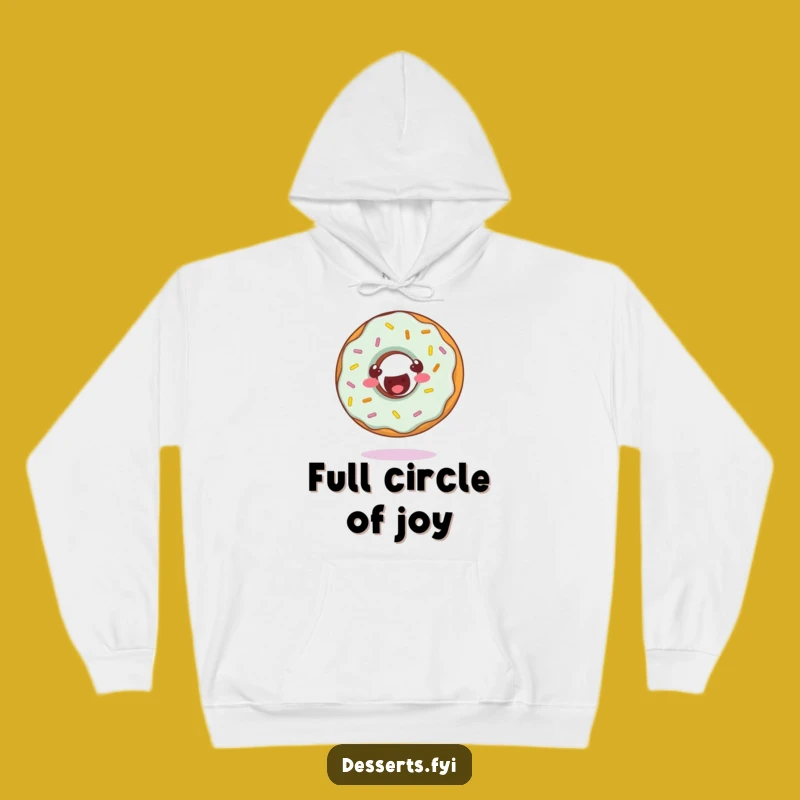Funny Donut Acrobat Hoodie: Cozy Comfort for the Playful