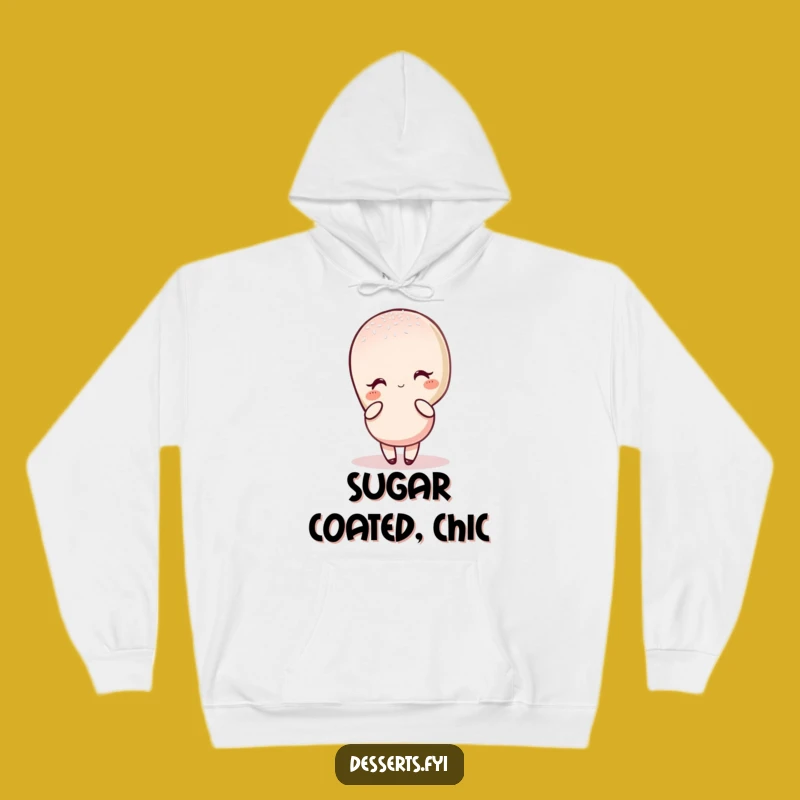 Funny Macaron Pose Hoodie - Cozy Chic Sugar Dusted Comfort, The Ultimate Funny Gift