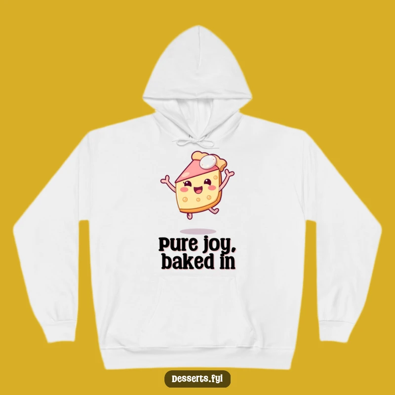 Funny Pie Slice Leap Hoodie: Cozy Up With Humor, The Perfect Funny Gift For Pie Lovers