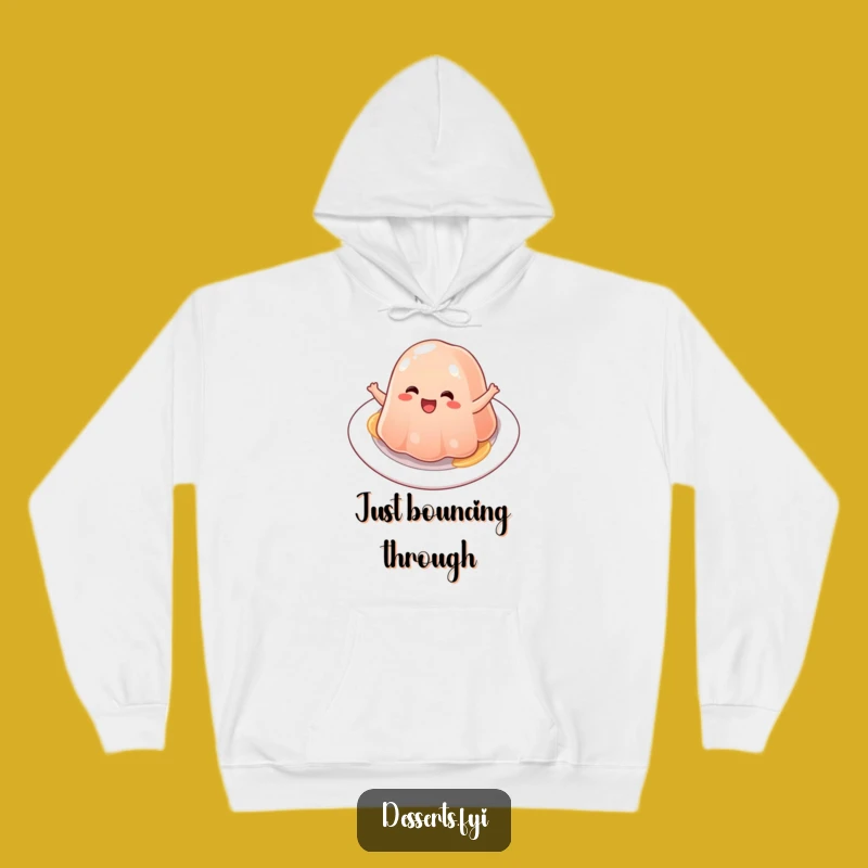 Funny Wobbly Jelly Hoodie: Cozy Bounce Sweatshirt - Ultimate Funny Gift