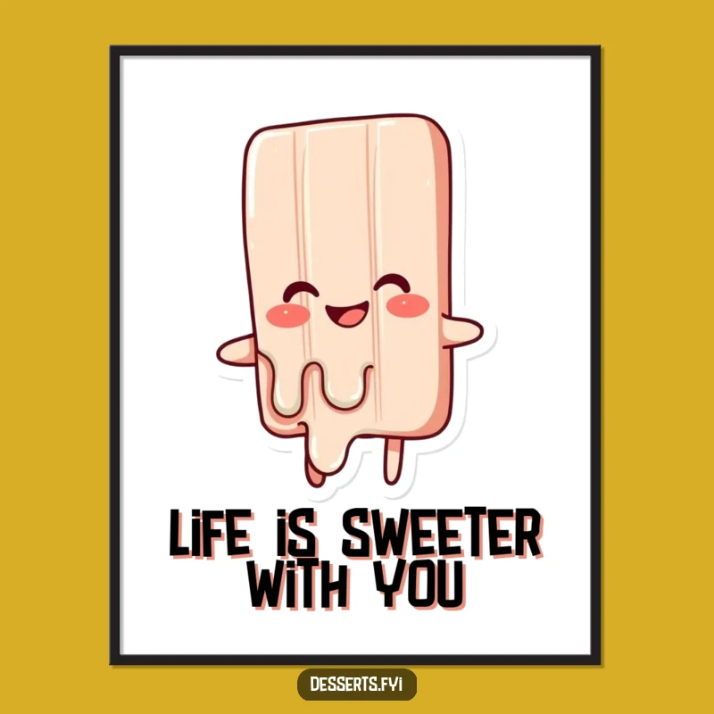 Free Printable Wall Art: Giggling Candy Bar, Hilariously Sweet Downloadable Decor