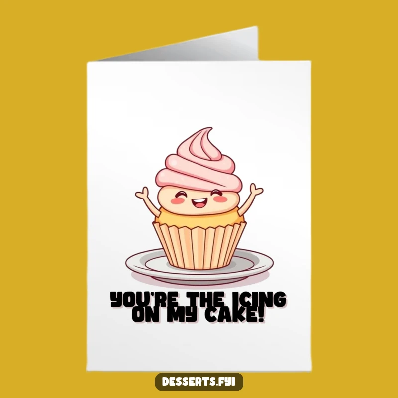 Hilarious Free Printable Thank You Card: Dancing Cupcake, Sweet DIY Gift