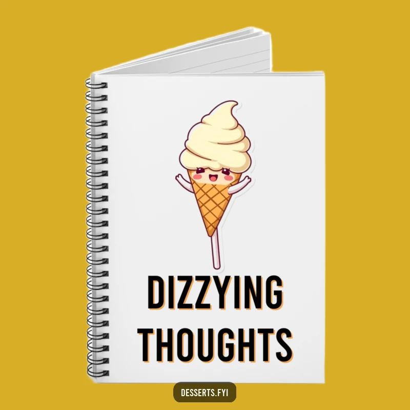 Funny Ice Cream Lollipop Notebook: Jot Down Ideas with Sweet Wit
