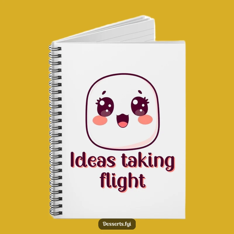 Funny Marshmallow Notebook: Jot Down Surprises, Creative Gift for All