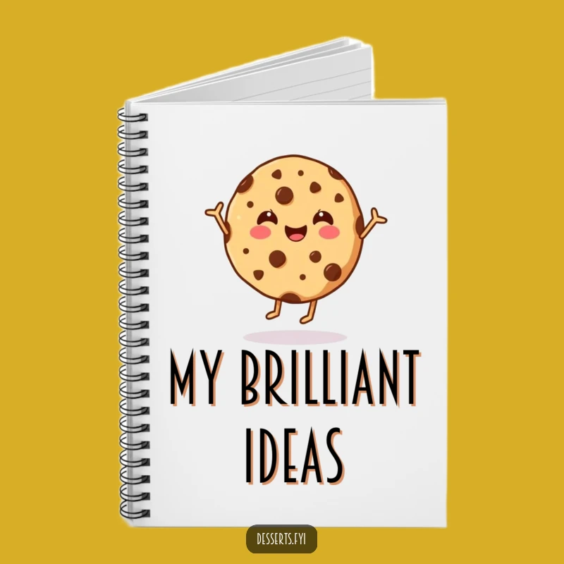 Funny Dancing Cookie Notebook: Jot Down Ideas with Sweet, Cheerful Inspiration!