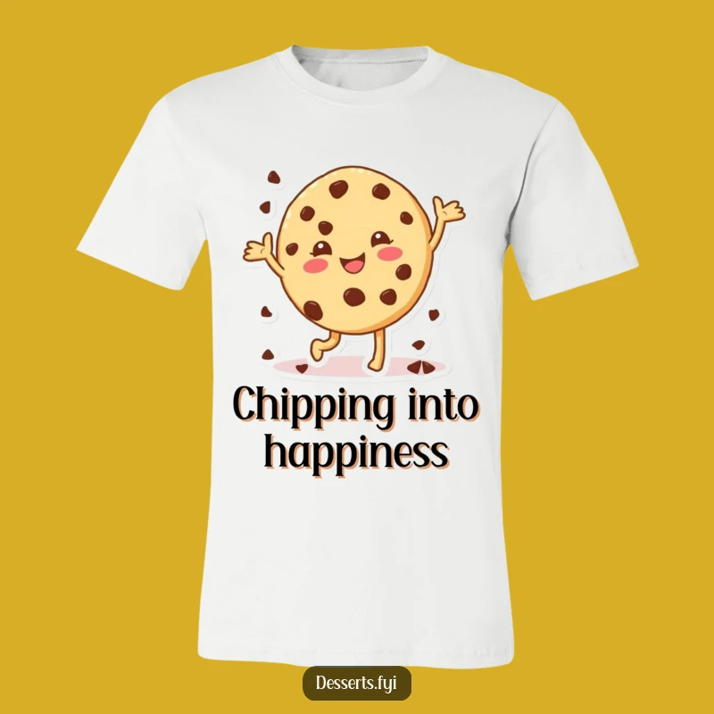 Funny Cheerful Cookie T-Shirt: Happy Dance Tee - Perfect Funny Gift