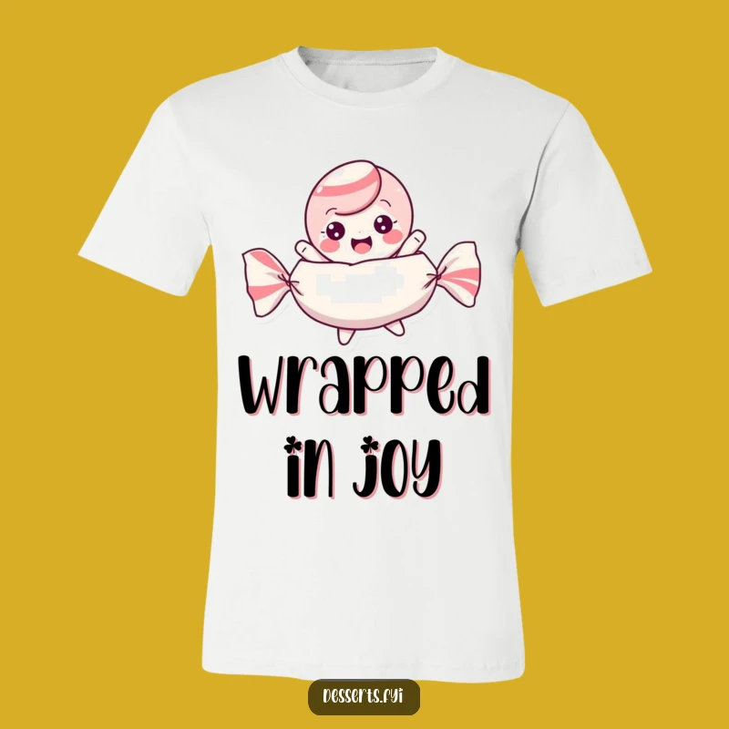 Funny Sweet Treat T-Shirt: Playful Candy Character, Great Funny Gift