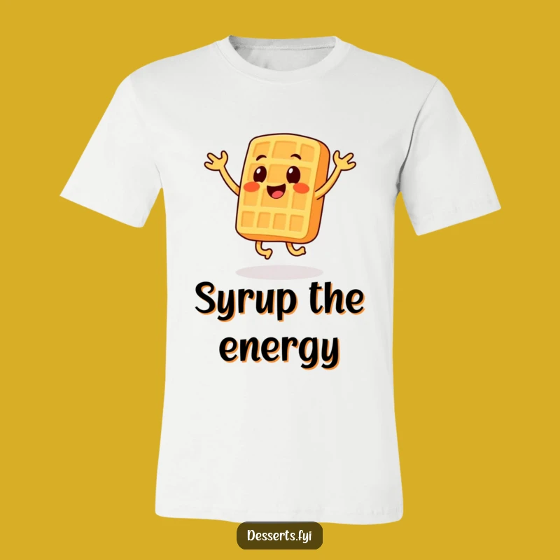 Funny Waffle Jumping Jacks T-Shirt: Wear Your Breakfast Energy, The Ultimate Funny Active Gift