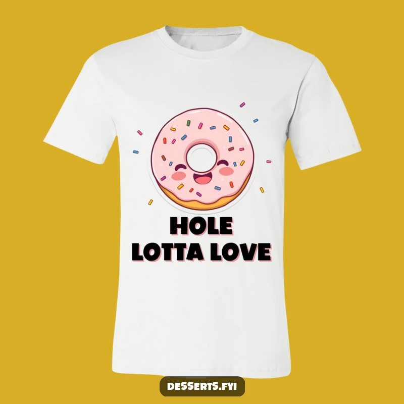 Funny Donut Character T-Shirt: Scatter Joy with this Colorful Funny Gift