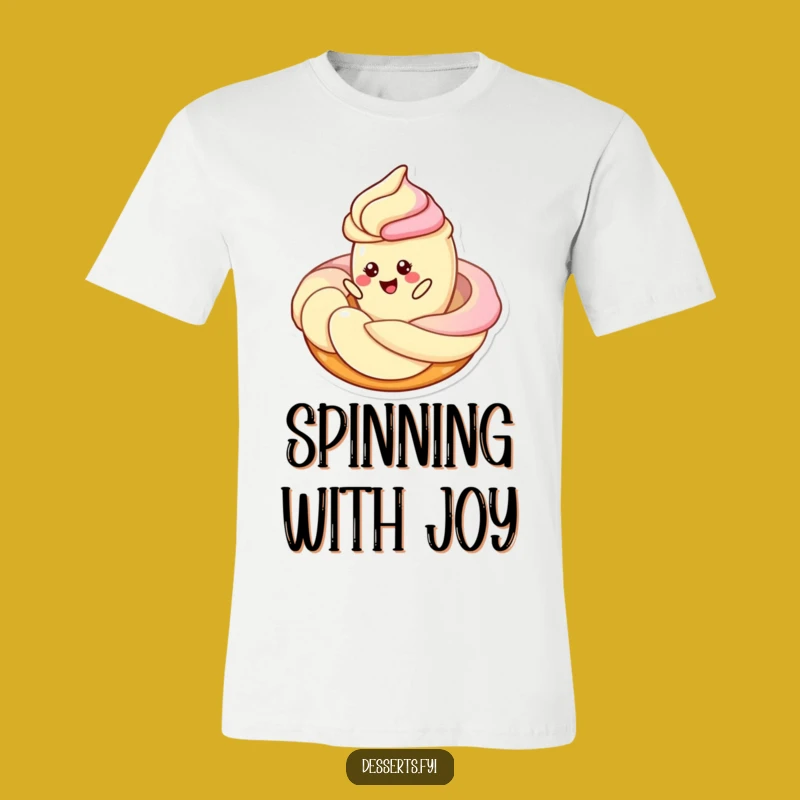 Funny Pastry Twirl T-Shirt - Frosting Fun Adventure, Ideal Funny Gift for Bakers